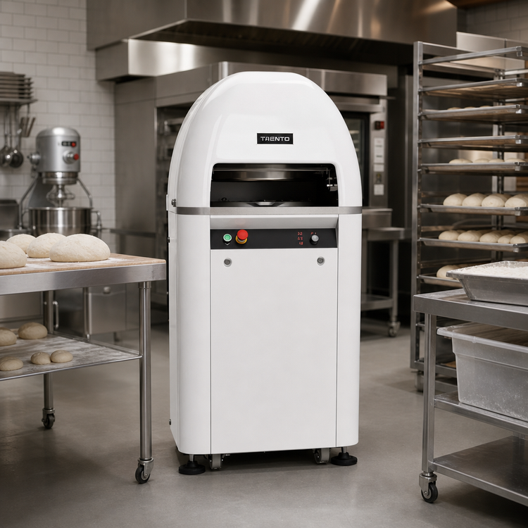 Product image #3 for Trento Automatic Hydraulic Dough and Bun Rounding Divider, 15 Divisions, 220V, 3-Phase