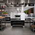 Thumbnail image #2 for Moretti Forni TT96E1S Single-Deck Electric Conveyor Pizza Oven with Stand