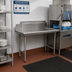 Thumbnail image #2 for BlendPort® Straight Right-Hand Clean Dishtable, 60-Inch, 10-Inch Backsplash