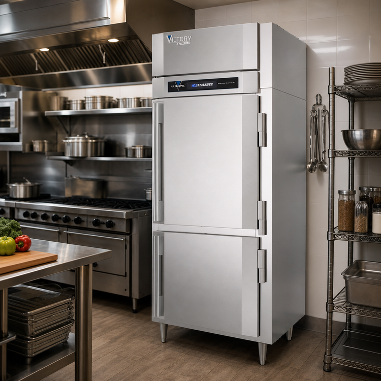 Product image #2 for Victory UltraSpec Extra Wide Half-Door Reach-In Warming Cabinet, 1 Section, 24.4 Cu. Ft.