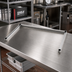 Thumbnail image #2 for Eagle Group 3-Sided Stainless Steel Channel Frame for 60 x 18 Inch Shelves