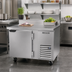 Thumbnail image #2 for Beverage-Air 46-Inch One-Section Worktop Refrigerator, 10.8 Cu. Ft., Solid Door
