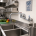 Thumbnail image #2 for T&S Brass Double Pantry Wall-Mount Faucet with 10-Inch Swivel Spout, 8-Inch Centers