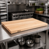 Thumbnail image #2 for Boos Block 36-Inch x 30-Inch x 2-1/4-Inch Northern Hard Rock Maple Edge Grain Kitchen Countertop, Varnique Finish