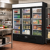 Thumbnail image #3 for Beverage-Air MarketMax Dual-Temp 3-Section Reach-In Glass Door Refrigerator/Freezer Merchandiser