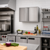 Thumbnail image #2 for Eagle Group 30-Inch Wall-Mounted Stainless Steel Wall Cabinet with Hinged Doors
