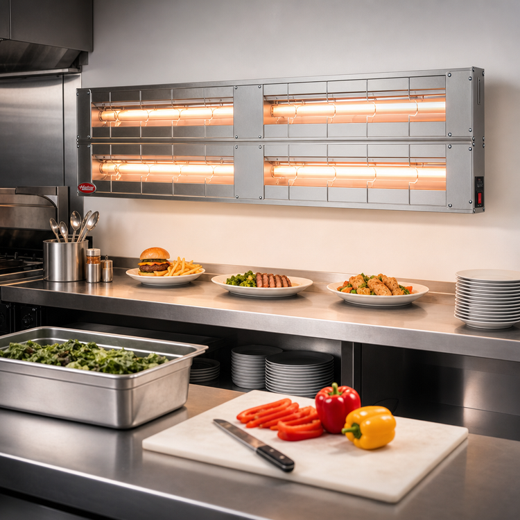Product image #2 for Hatco Glo-Ray 24-Inch Lighted Infrared Strip Heater, 620W