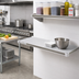Thumbnail image #3 for New Age 48 x 24 Inch Solid Aluminum Shelf, Adjust-A-Shelf Brute Series, 800 lb. Capacity
