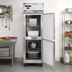 Thumbnail image #2 for Continental Refrigerator 1FNPTHD One-Section Pass-Thru Reach-In Freezer with Half-Height Solid Doors