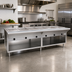 Thumbnail image #2 for Spec-Master HT6OB-240 94.5-Inch (6) Well Electric Hot Food Table