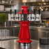 Thumbnail image #2 for Glastender Vienna 6-Faucet Polished Brass Air-Cooled Countertop Draft Dispensing Tower