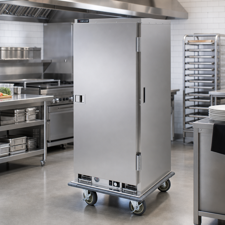 Product image #2 for Mobile Insulated Heated Banquet Holding Cabinet for 64 Covered Plates