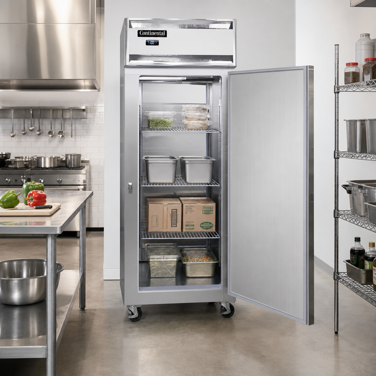 Product image #2 for Continental Refrigerator 1FENPT One-Section Extra-Wide Pass-Thru Reach-In Freezer