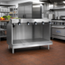 Thumbnail image #2 for Imperial 48-Inch Stainless Steel Open Base Equipment Stand with Undershelf