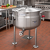 Thumbnail image #2 for Cleveland Range 125-Gallon Direct Steam Full-Jacket Steam Kettle with Tri-Leg Base