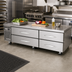 Thumbnail image #2 for Turbo Air PRO Series 96-Inch Two-Section Refrigerated Chef Base with 4 Drawers, Stainless Steel Top