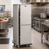 Thumbnail image #2 for FWE UHS-12P Mobile Pass-Thru Humidified Heated Holding Transport Cabinet with 12 Universal Tray Slides