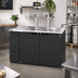 Thumbnail image #2 for Hoshizaki Two-Section Direct Draw Draft Beer Cooler with Side-Mount Self-Contained Refrigeration, 59-1/2 Inch, 2 Towers
