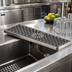 Thumbnail image #2 for Perlick 6000 Series Surface Mount Glass Drainer with Center Rinser