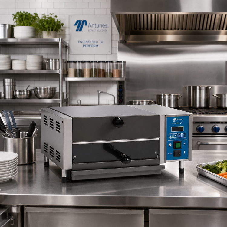 Product image #2 for Antunes Miracle Steamer MS-250 Spatula-Style Countertop Steamer with Direct Water Hook-Up, 208V