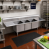 Thumbnail image #2 for Omcan USA 3-Compartment 304 Stainless Steel Pot Sink with Left & Right Drainboards, 18 x 18 x 11 Bowls