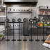 Thumbnail image #2 for American Metalcraft Laser-Cut Stainless Steel Number Stand Set, Black, Numbers 11-20