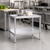 Thumbnail image #2 for New Age Modular Aluminum Equipment Stand with 2 Adjustable Solid Shelves, 24 x 15 x 30 Inches