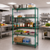 Thumbnail image #2 for Eagle Valu-Gard 5-Tier Starter Wire Shelving Unit, 48