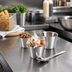 Thumbnail image #2 for American Metalcraft 7 oz. Double Wall Stainless Steel Sauce Cup, Satin Finish