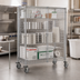 Thumbnail image #2 for Metro Super Erecta Mobile Chrome-Plated Wire Security Cage, 52-3/4
