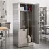 Thumbnail image #3 for John Boos 30-Inch Stainless Steel Janitor Cabinet with Integrated Mop Sink and Service Faucet