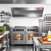 Thumbnail image #2 for Omcan Stainless Steel Hood for Single and Double Chamber Fuoco Series Units
