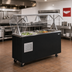 Thumbnail image #2 for Vollrath 2-Series Affordable Portable Refrigerated Cafeteria Unit with Breath Guard, 4-Pan