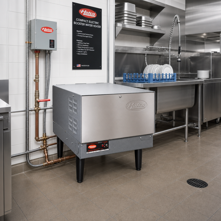 Product image #2 for Hatco Compact Electric Booster Water Heater, 6 Gallon, 54 kW, 480V/3-Phase