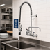 Thumbnail image #2 for T&S Brass EasyInstall Wall Mount Pre-Rinse Unit with Add-On Faucet, 16
