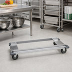 Thumbnail image #2 for Quantum DB1836S Stainless Steel Dolly Frame, 36"W x 18"D, Casters Not Included