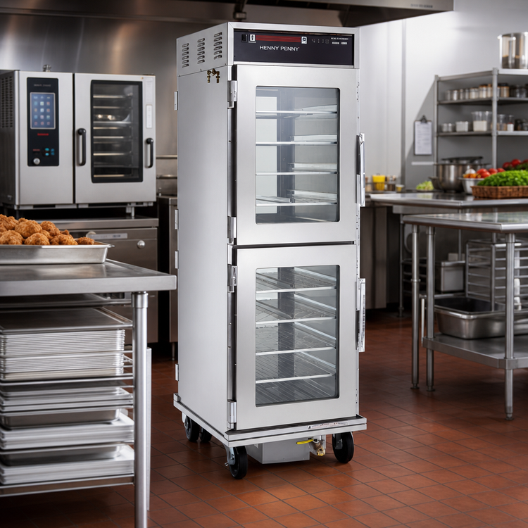 Product image #2 for Henny Penny HHC-980 Narrow Full-Size Electric Heated Holding Cabinet with Humidity Control