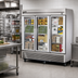 Thumbnail image #2 for True TS-72FG-HC~FGD01 Three-Section Reach-In Glass Door Freezer