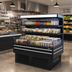 Thumbnail image #2 for Turbo Air TIOM-36CSB-N Island Self-Serve Refrigerated Merchandiser, 30.1 Cu. Ft., 3-Tier
