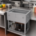 Thumbnail image #3 for Vollrath Hot/Cold/Frozen 1-Well Drop-In Food Well with Auto Drain and Flat Flange, 18 x 26 Inch, 120/208-240V