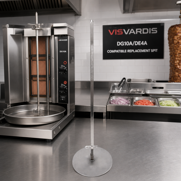 Product image #2 for Visvardis Replacement Spit for DG10A/DE4A Gyro Machines
