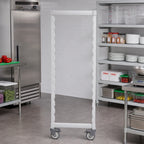 Thumbnail image #3 for Cambro Camshelving® CPMPKHD1875480 Mobile High-Density Shelving Post Kit, 18"W x 75-1/4"H, Speckled Gray