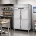 Thumbnail image #2 for Victory UltraSpec™ FS-2D-S1-EW-PT-HD-HC Extra Wide Pass-Thru Solid Half-Door Freezer
