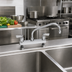Thumbnail image #2 for Fisher Deck-Mount Manual Faucet with 6-Inch Swing Spout, 8-Inch Centers