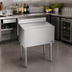 Thumbnail image #2 for Krowne Silver Series 30 Inch Insulated Bar Ice Bin with 7-Circuit Cold Plate and Full Sliding Cover