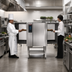 Thumbnail image #2 for Blodgett Invoq 10-1/1 GN Pass-Through Boilerless Electric Combi Oven Steamer