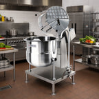 Thumbnail image #2 for Cleveland Range MKDT20T 20-Gallon Direct Steam Mixer Kettle, Tilt, 2/3 Jacket, 316 Stainless Steel Liner