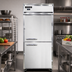 Thumbnail image #2 for Continental Refrigerator 1FXNSSHD One-Section Extra-Wide Reach-In Freezer with Half-Height Solid Doors