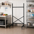 Thumbnail image #2 for Metro SmartLever SM861830-KIT Stationary Cantilever Shelving Starter Unit, Steel, 86-3/8"H, for 30"W x 18"D Shelves
