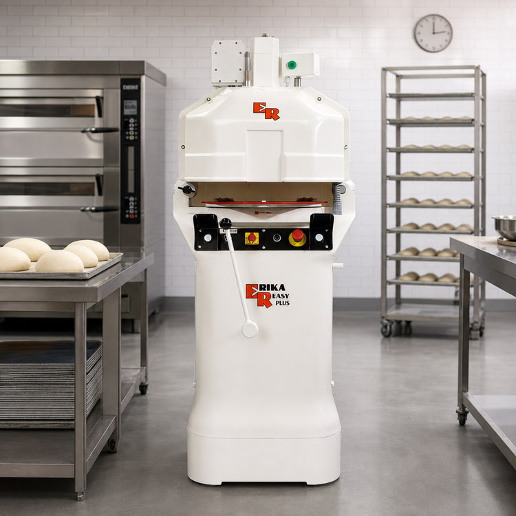 Product image #2 for Erika Record Easy Plus 9/21 RH/RD Semi-Automatic Dough Divider/Rounder